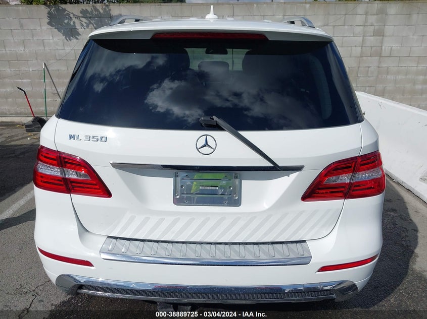 2014 MERCEDES-BENZ ML 350 - 4JGDA5JB2EA279072