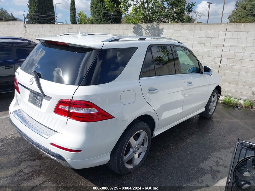2014 MERCEDES-BENZ ML 350 - 4JGDA5JB2EA279072