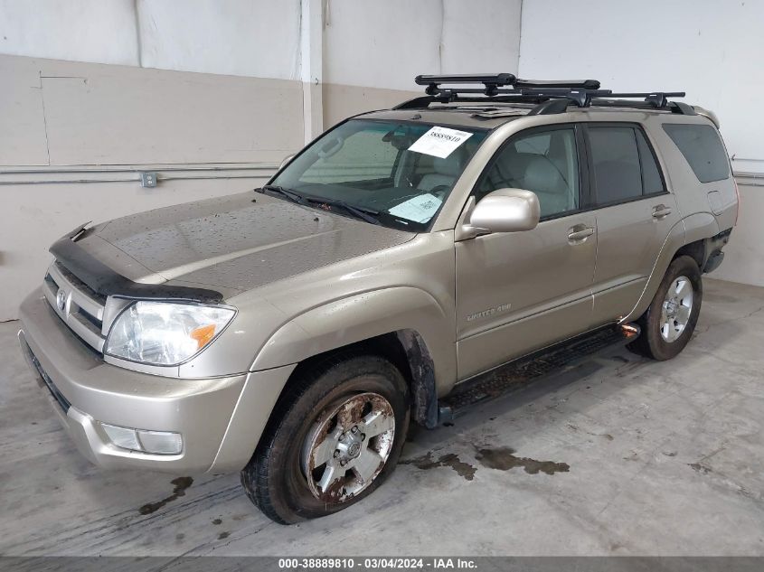 2005 Toyota 4Runner Limited V6 VIN: JTEBU17R158043421 Lot: 38889810