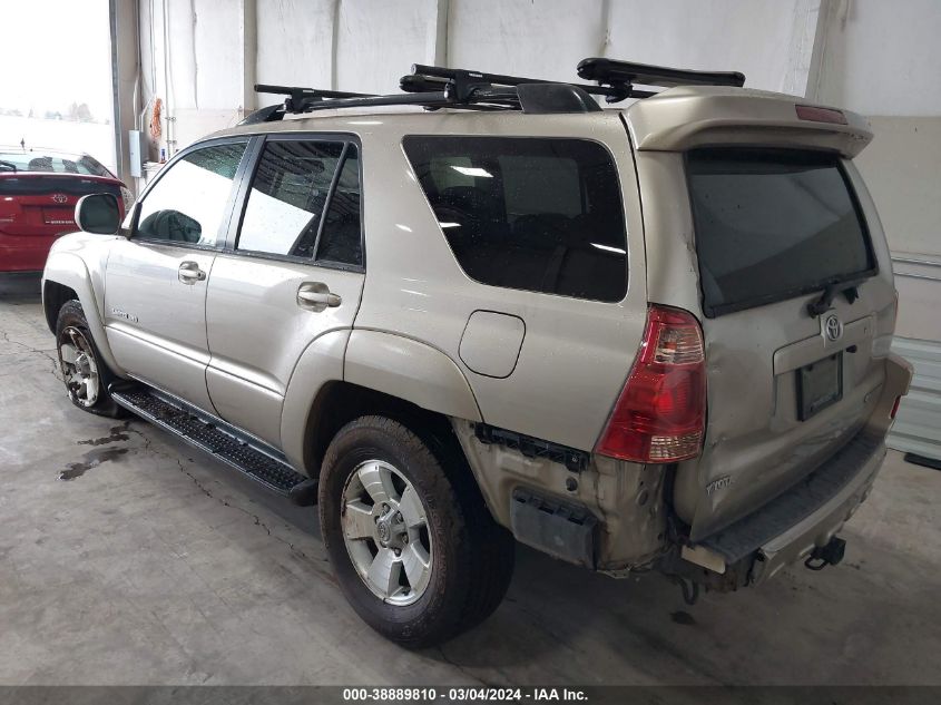 2005 Toyota 4Runner Limited V6 VIN: JTEBU17R158043421 Lot: 38889810