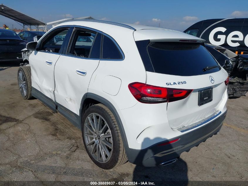 2021 Mercedes-Benz Gla 250 VIN: W1N4N4GB8MJ250886 Lot: 38889837