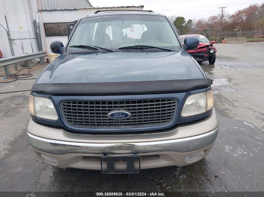 2000 Ford Expedition Eddie Bauer VIN: 1FMRU17L4YLC27845 Lot: 38889838