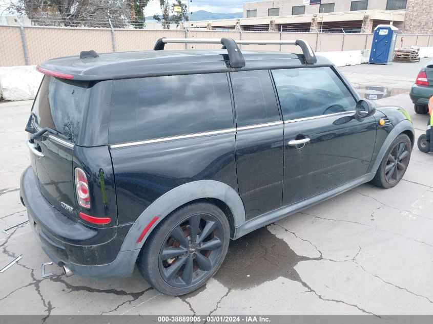 2012 Mini Cooper Clubman VIN: WMWZF3C52CT267722 Lot: 38889905