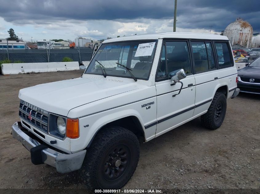 1989 Mitsubishi Montero Ls VIN: JA4GJ51S2KJ020136 Lot: 38889917