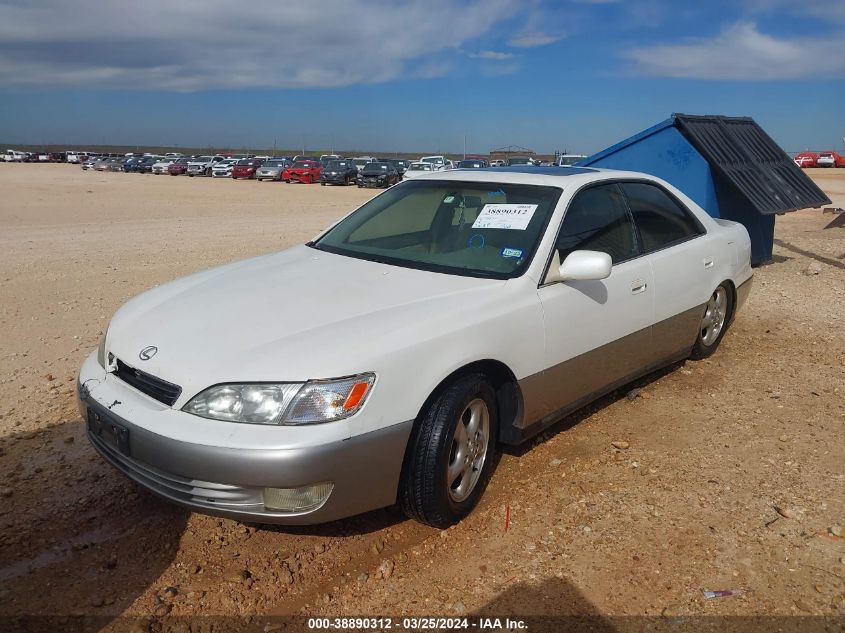 1998 Lexus Es 300 VIN: JT8BF28G3W5051118 Lot: 38890312