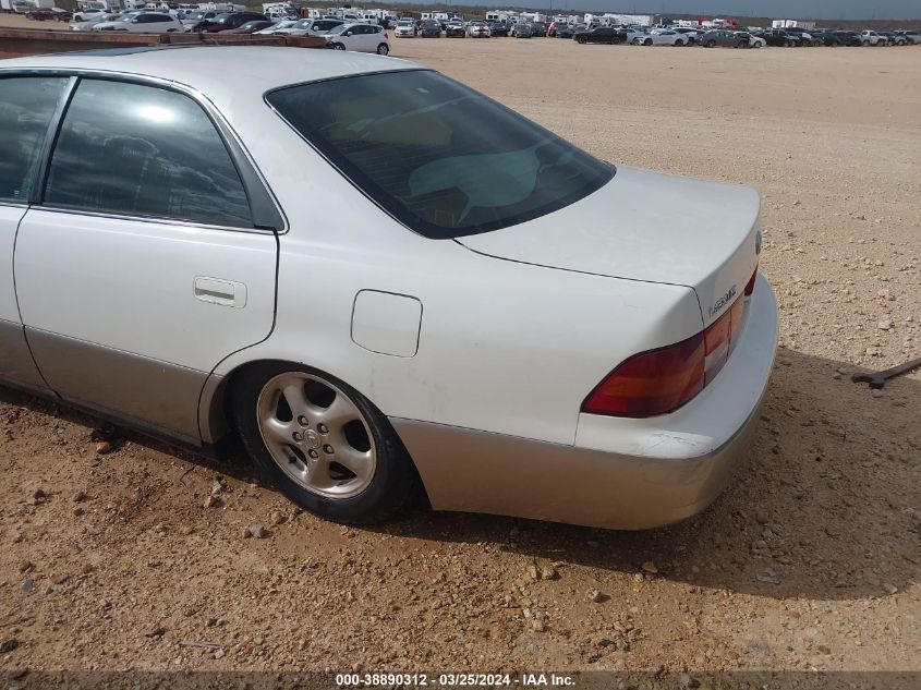 1998 Lexus Es 300 VIN: JT8BF28G3W5051118 Lot: 38890312