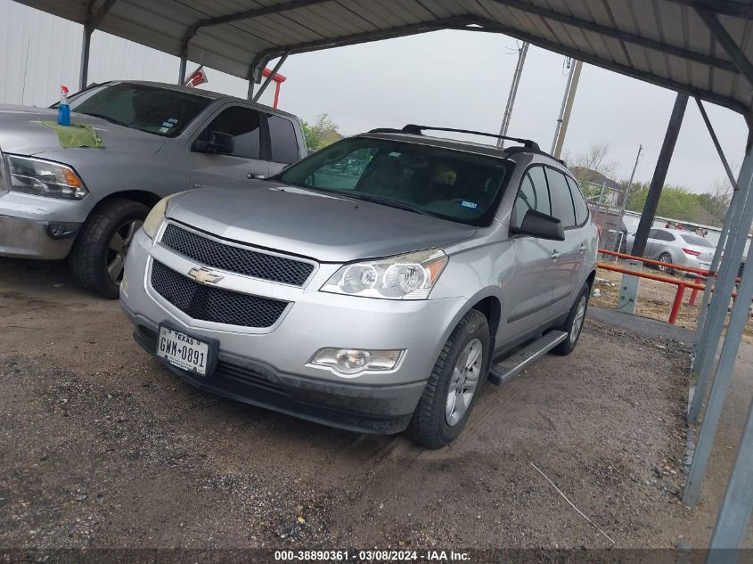 1GNKRFED7CJ347196 2012 Chevrolet Traverse Ls