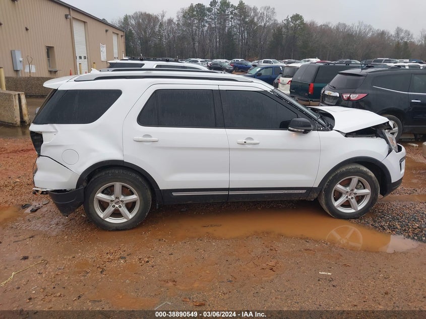 VIN 1FM5K7D89JGC23618 2018 FORD EXPLORER XLT