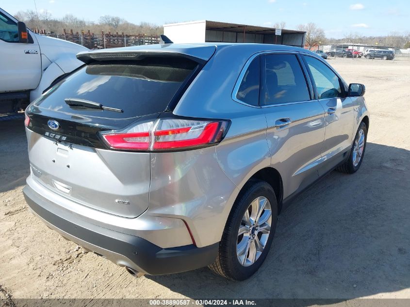 2022 Ford Edge Titanium VIN: 2FMPK4K9XNBA15411 Lot: 38890587