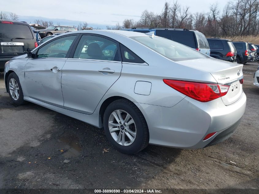 2014 Hyundai Sonata Gls VIN: 5NPEB4AC2EH941511 Lot: 38890590