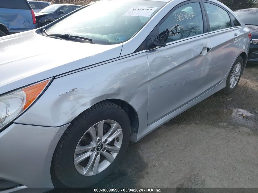 2014 Hyundai Sonata Gls VIN: 5NPEB4AC2EH941511 Lot: 38890590