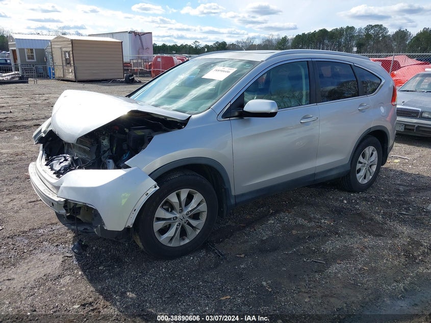 2013 HONDA CR-V EX-L - 2HKRM3H74DH512500