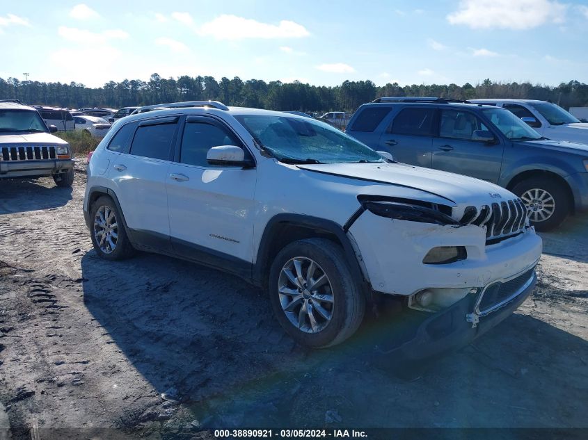 2014 Jeep Cherokee Limited VIN: 1C4PJLDS4EW212770 Lot: 38890921