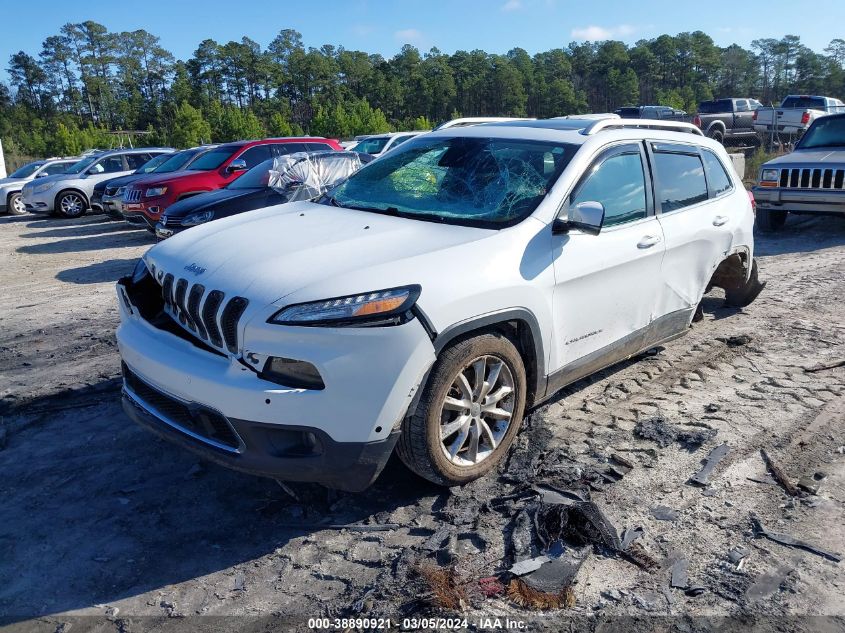 2014 Jeep Cherokee Limited VIN: 1C4PJLDS4EW212770 Lot: 38890921