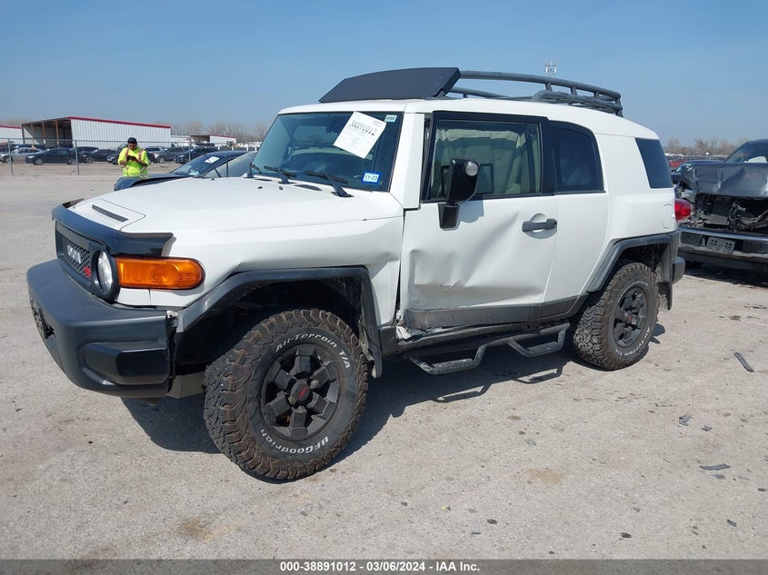 2012 Toyota Fj Cruiser VIN: JTEBU4BF9CK136394 Lot: 38891012