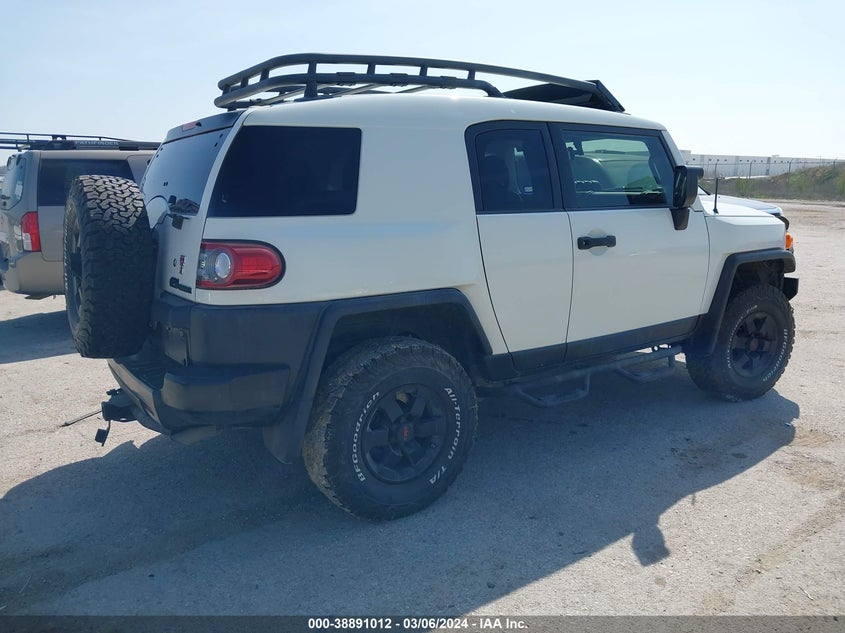 2012 Toyota Fj Cruiser VIN: JTEBU4BF9CK136394 Lot: 38891012