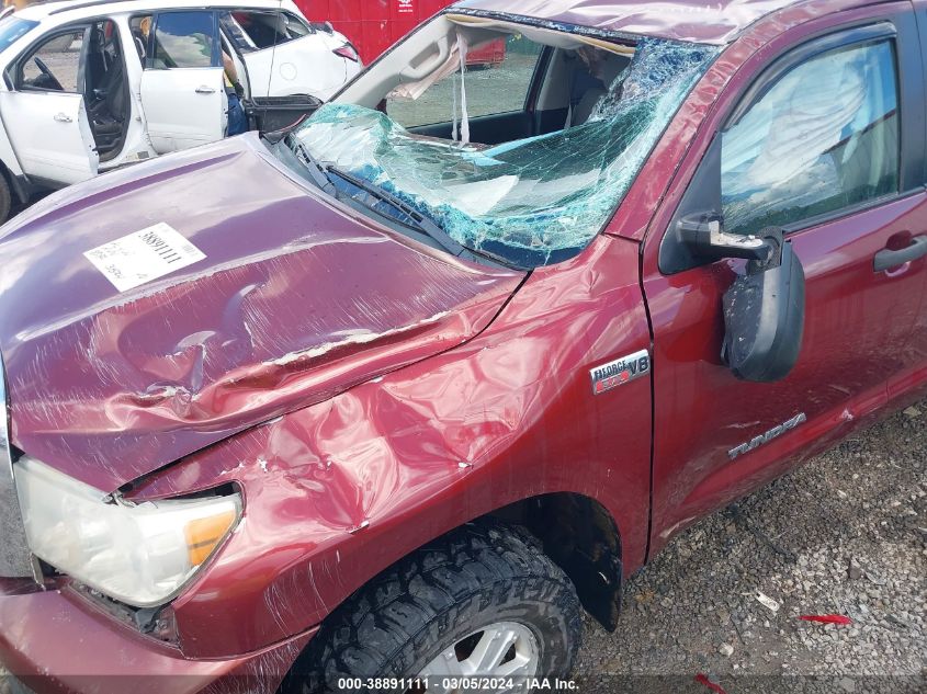 2008 Toyota Tundra Base 5.7L V8 VIN: 5TFBV54158X080022 Lot: 38891111