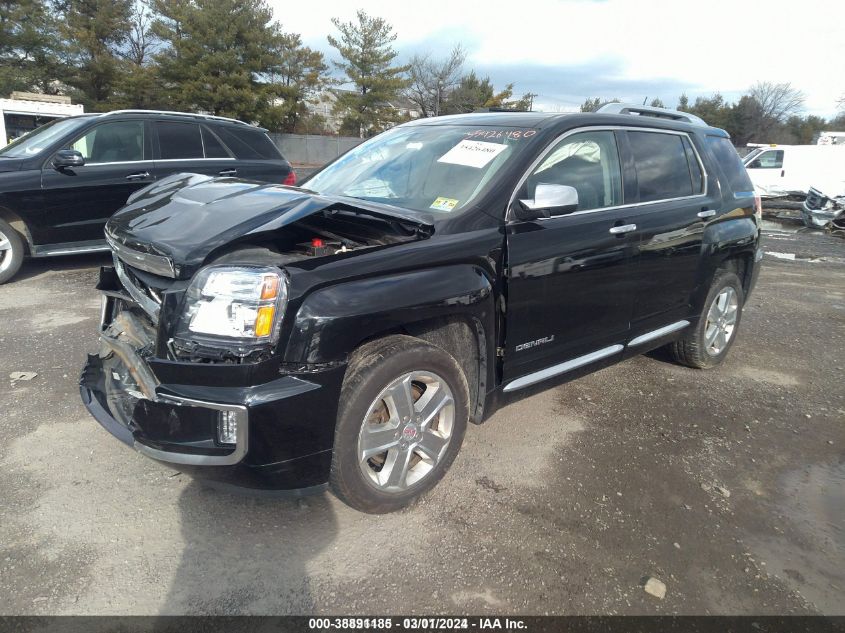 2016 GMC Terrain Denali VIN: 2GKALREK0G6340409 Lot: 38891185