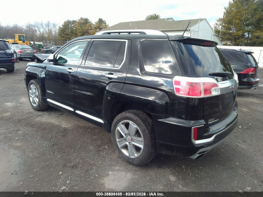 2016 GMC Terrain Denali VIN: 2GKALREK0G6340409 Lot: 38891185