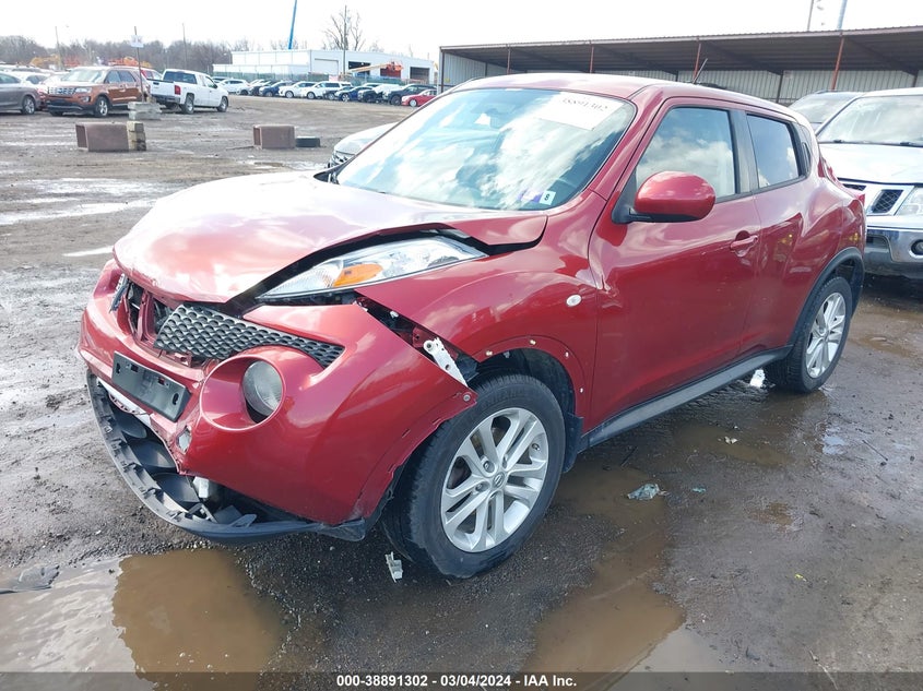 2014 Nissan Juke Sv VIN: JN8AF5MR8ET358269 Lot: 38891302