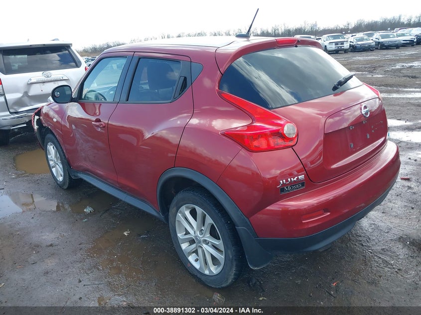 2014 Nissan Juke Sv VIN: JN8AF5MR8ET358269 Lot: 38891302