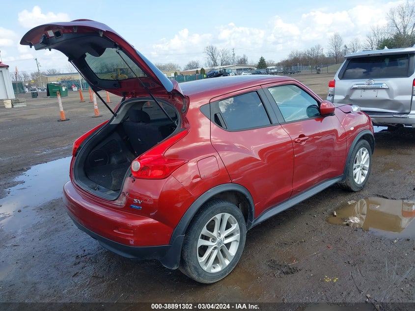 2014 Nissan Juke Sv VIN: JN8AF5MR8ET358269 Lot: 38891302
