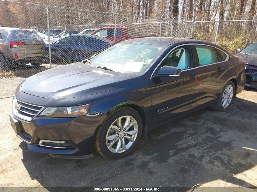 2018 Chevrolet Impala 1Lt VIN: 2G1105SA1J9105878 Lot: 38891365