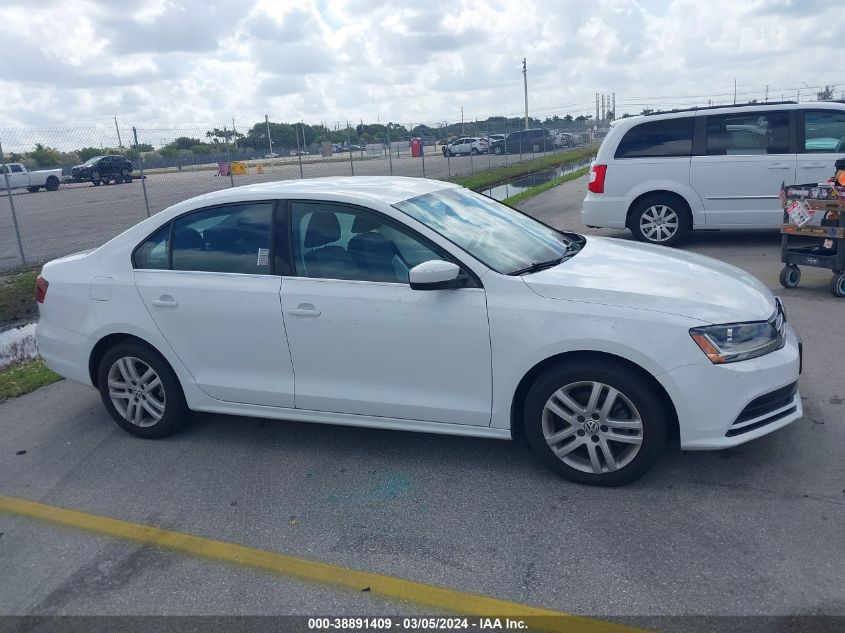 2017 Volkswagen Jetta 1.4T S VIN: 3VW2B7AJ7HM301406 Lot: 38891409