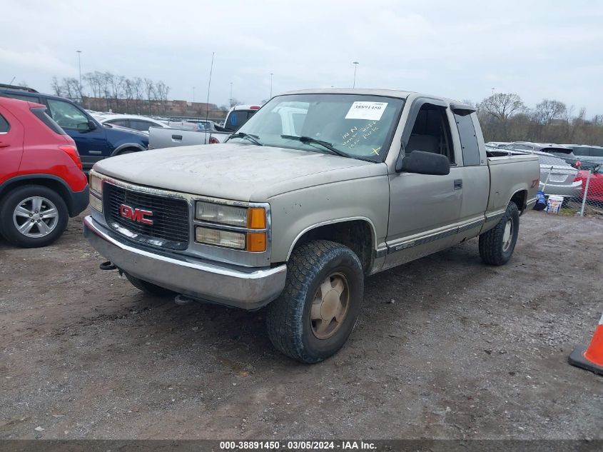 1998 GMC Sierra 1500 Sl Wideside VIN: 2GTEK19R6W1535645 Lot: 38891450