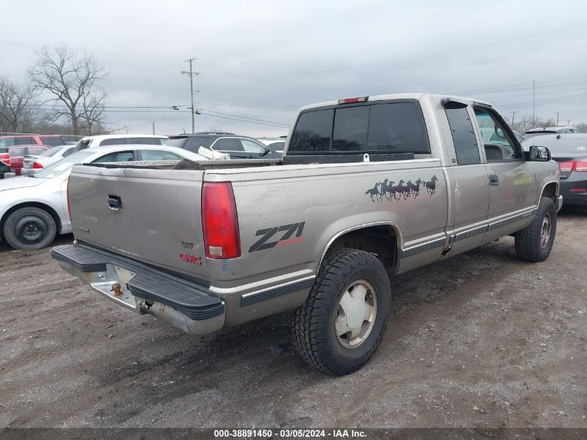 1998 GMC Sierra 1500 Sl Wideside VIN: 2GTEK19R6W1535645 Lot: 38891450