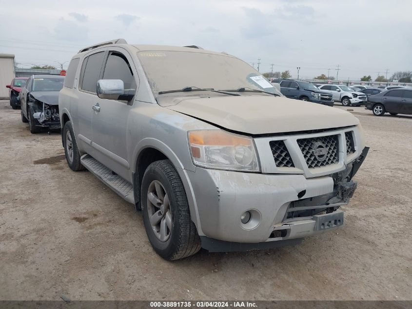 2012 Nissan Armada Sv VIN: 5N1BA0ND0CN621985 Lot: 38891735