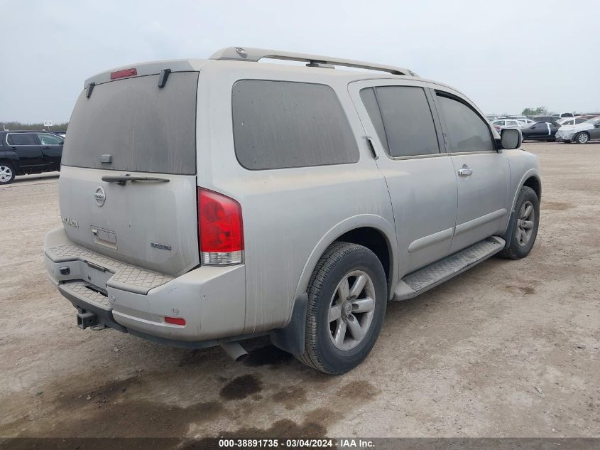 2012 Nissan Armada Sv VIN: 5N1BA0ND0CN621985 Lot: 38891735