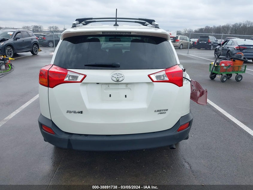 2014 TOYOTA RAV4 LIMITED - JTMDFREV8ED086604