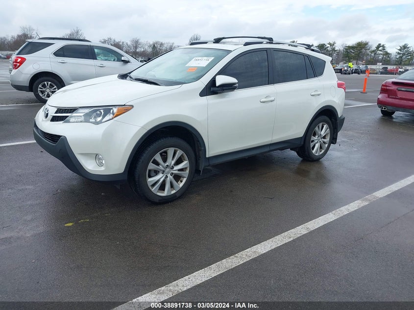 2014 TOYOTA RAV4 LIMITED - JTMDFREV8ED086604