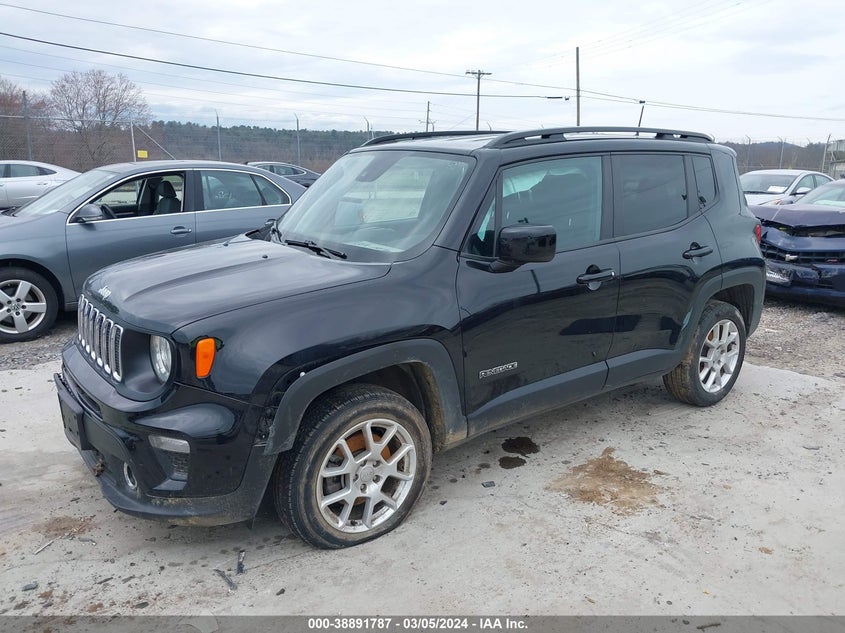 VIN ZACNJDBB6MPM52251 2021 JEEP RENEGADE LATITUDE