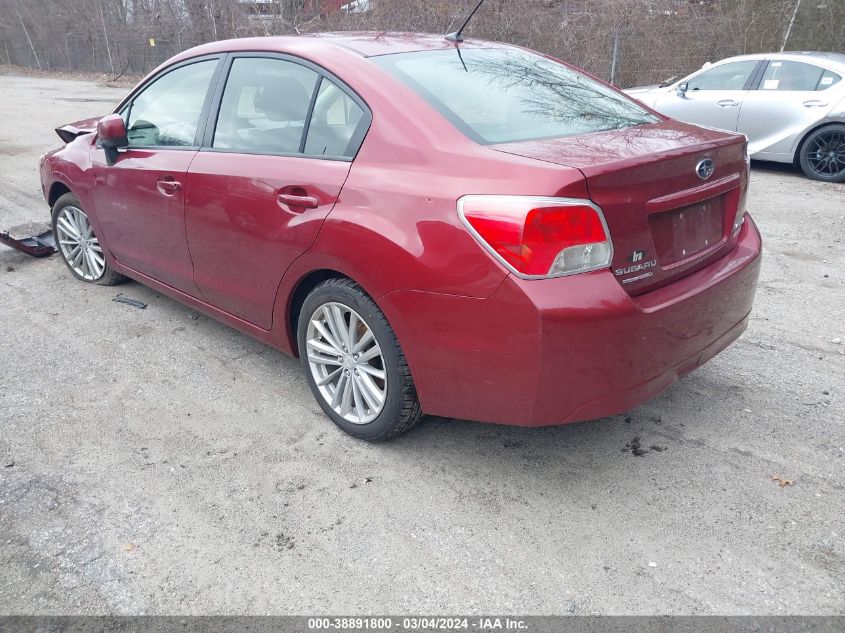 2014 Subaru Impreza 2.0I Premium VIN: JF1GJAD61EH004945 Lot: 38891800