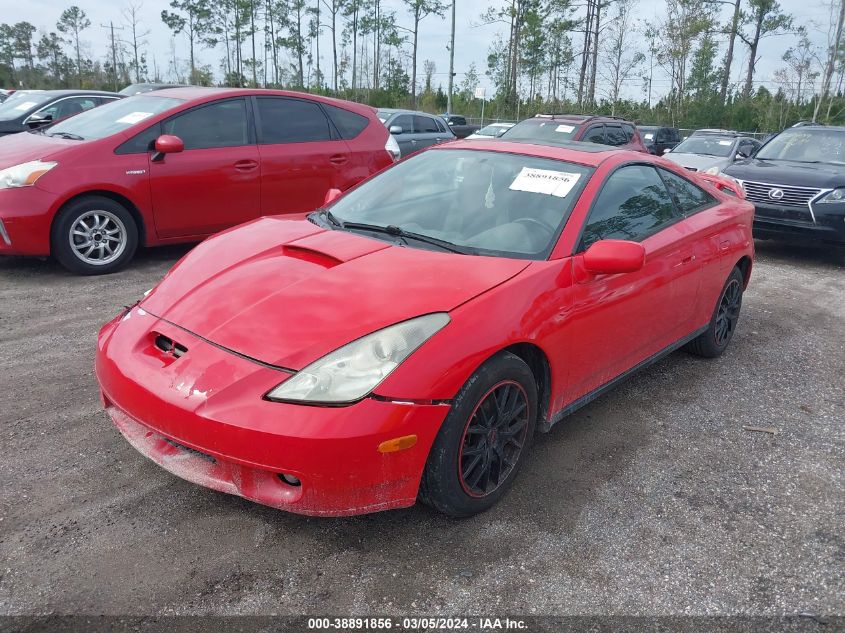 2000 Toyota Celica Gts VIN: JTDDY38T4Y0011024 Lot: 38891856