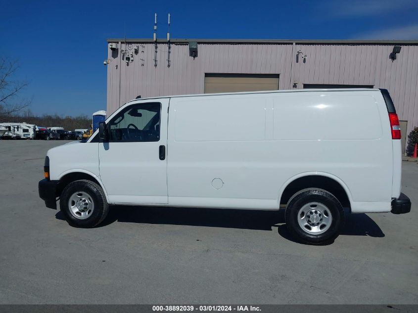 2021 Chevrolet Express Cargo Rwd 2500 Regular Wheelbase Wt VIN: 1GCWGAFP0M1154160 Lot: 38892039