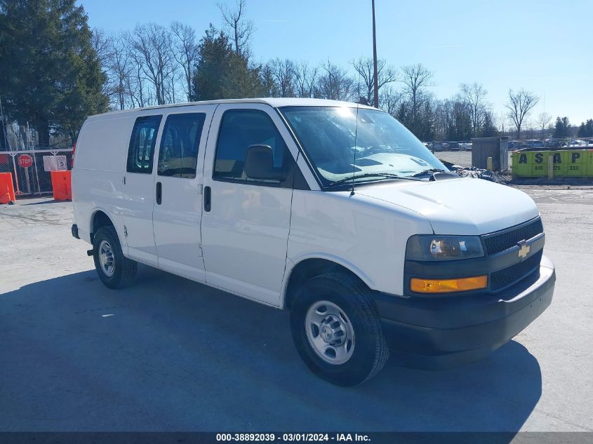 2021 Chevrolet Express Cargo Rwd 2500 Regular Wheelbase Wt VIN: 1GCWGAFP0M1154160 Lot: 38892039