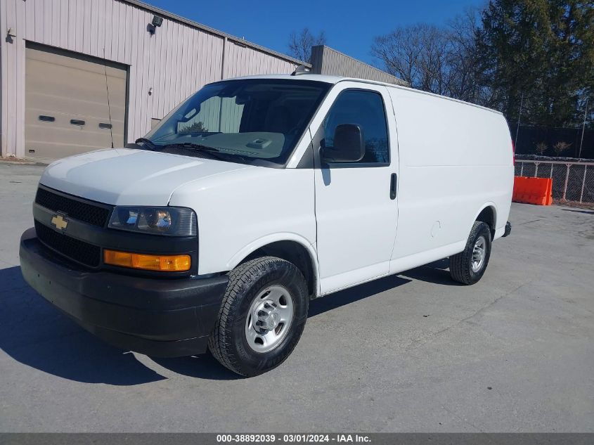 2021 Chevrolet Express Cargo Rwd 2500 Regular Wheelbase Wt VIN: 1GCWGAFP0M1154160 Lot: 38892039