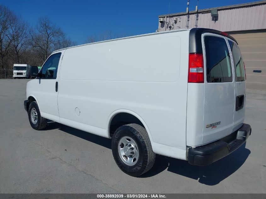 2021 Chevrolet Express Cargo Rwd 2500 Regular Wheelbase Wt VIN: 1GCWGAFP0M1154160 Lot: 38892039