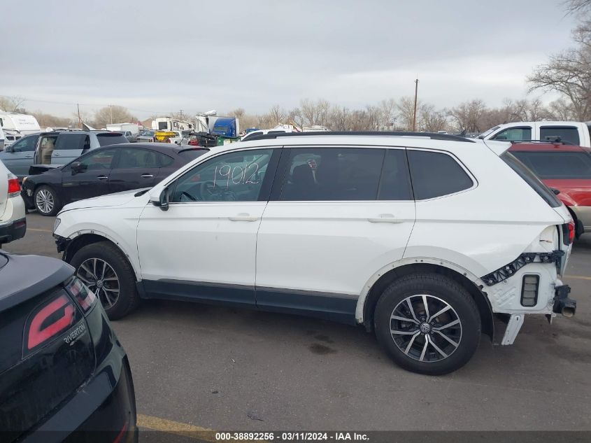 2021 Volkswagen Tiguan 2.0T Se/2.0T Se R-Line Black/2.0T Sel VIN: 3VV3B7AX8MM079966 Lot: 38892256