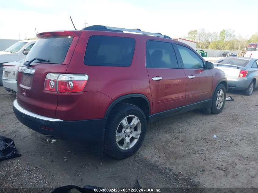 2011 GMC Acadia Sle VIN: 1GKKRPED1BJ203127 Lot: 38892423