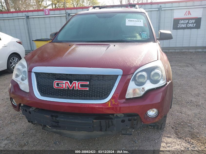 2011 GMC Acadia Sle VIN: 1GKKRPED1BJ203127 Lot: 38892423