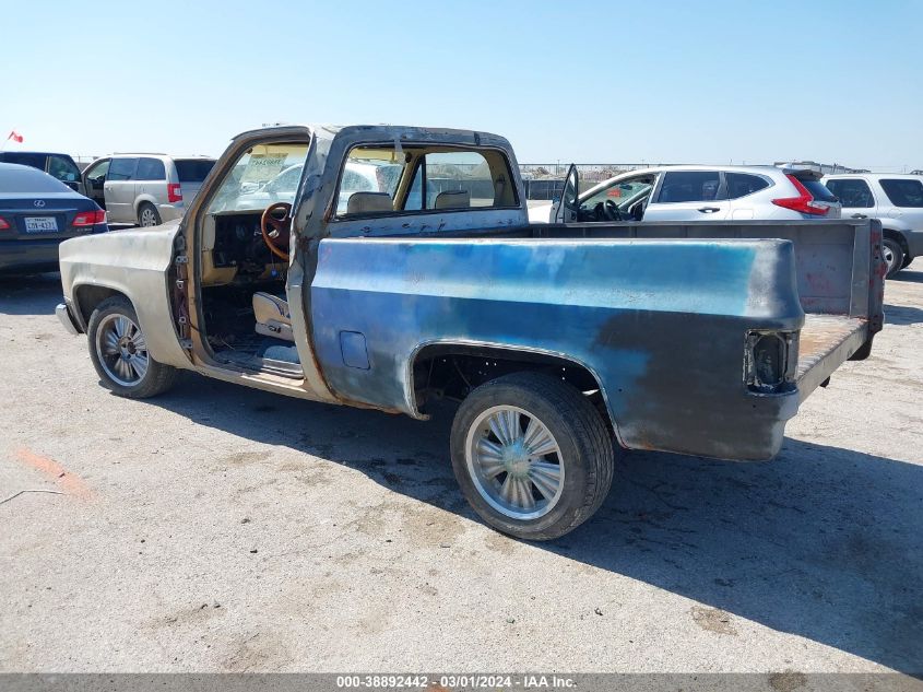1983 Chevrolet C10 VIN: 1GCDC14H4DJ178718 Lot: 38892442