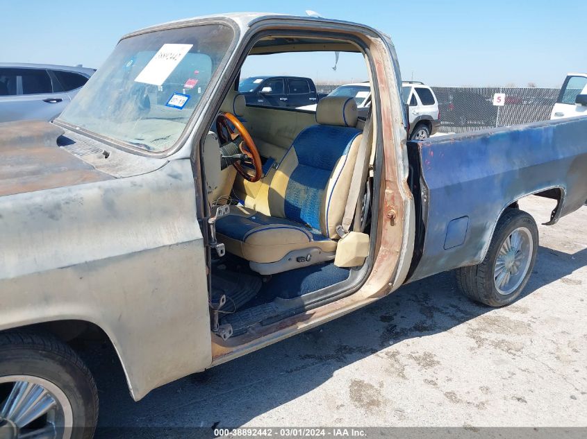 1983 Chevrolet C10 VIN: 1GCDC14H4DJ178718 Lot: 38892442