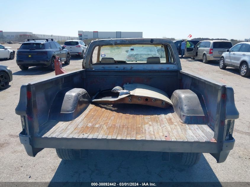 1983 Chevrolet C10 VIN: 1GCDC14H4DJ178718 Lot: 38892442