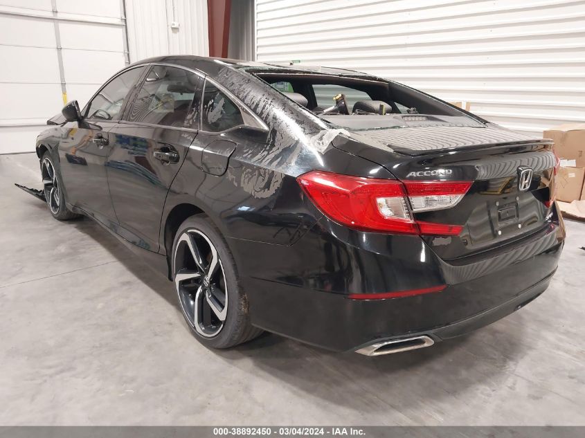 2018 Honda Accord Sport VIN: 1HGCV1F32JA003632 Lot: 38892450