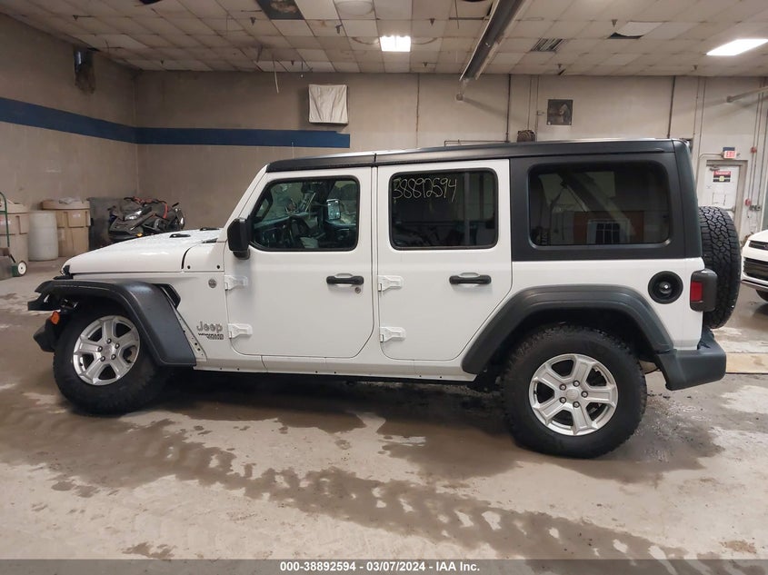 2020 JEEP WRANGLER UNLIMITED SPORT S 4X4 - 1C4HJXDG7LW238591
