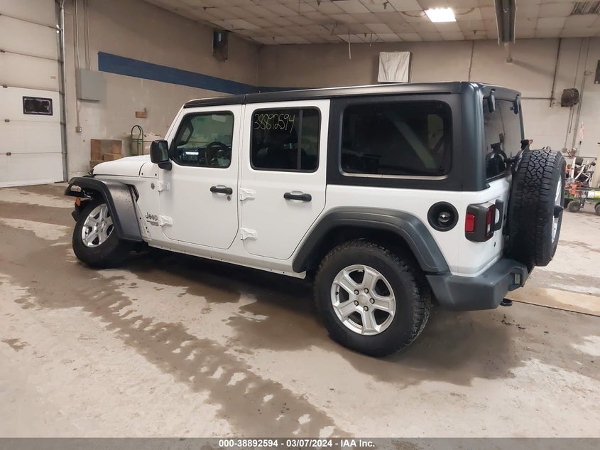2020 JEEP WRANGLER UNLIMITED SPORT S 4X4 - 1C4HJXDG7LW238591